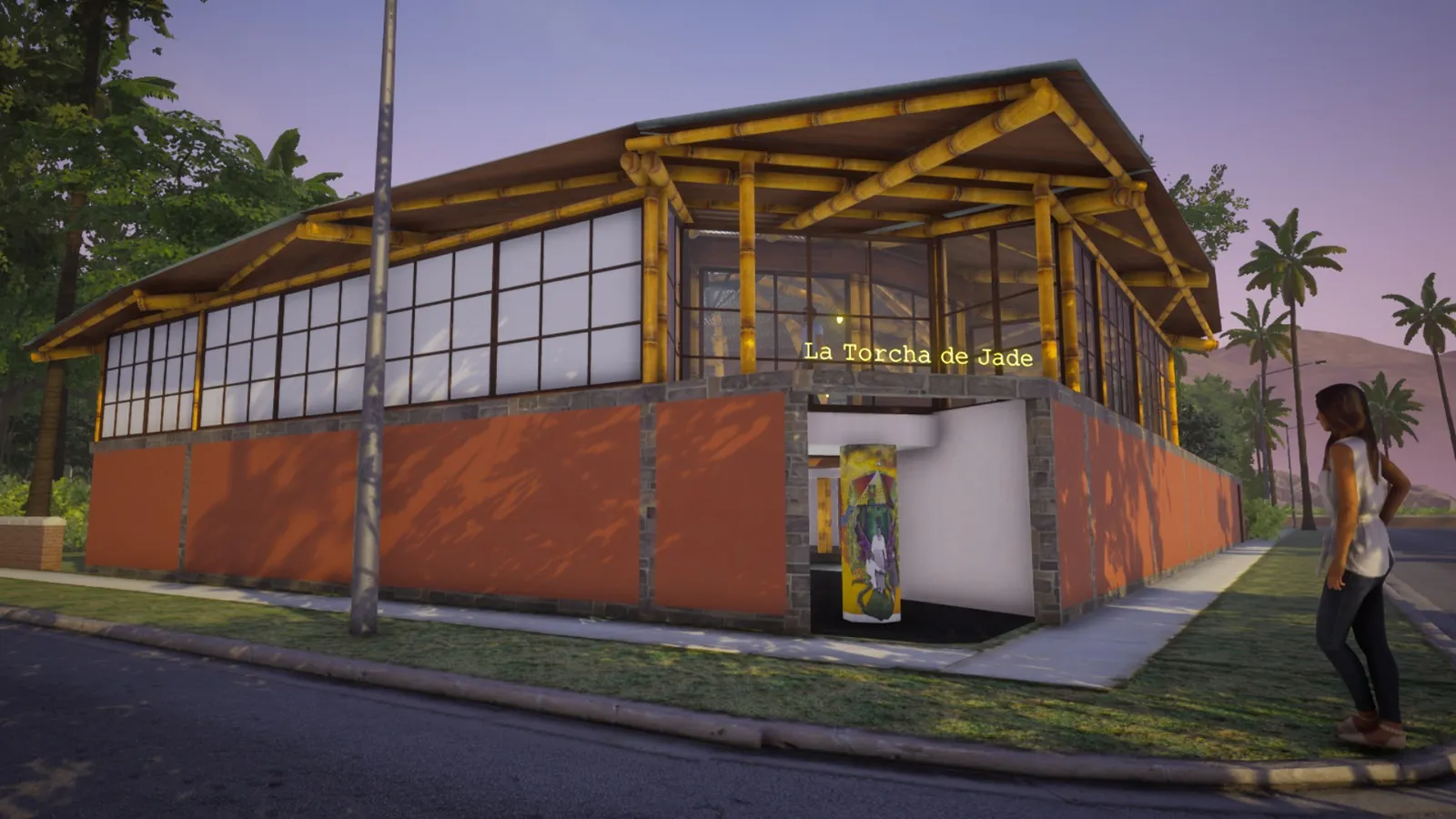 Gallery wall displaying local artwork