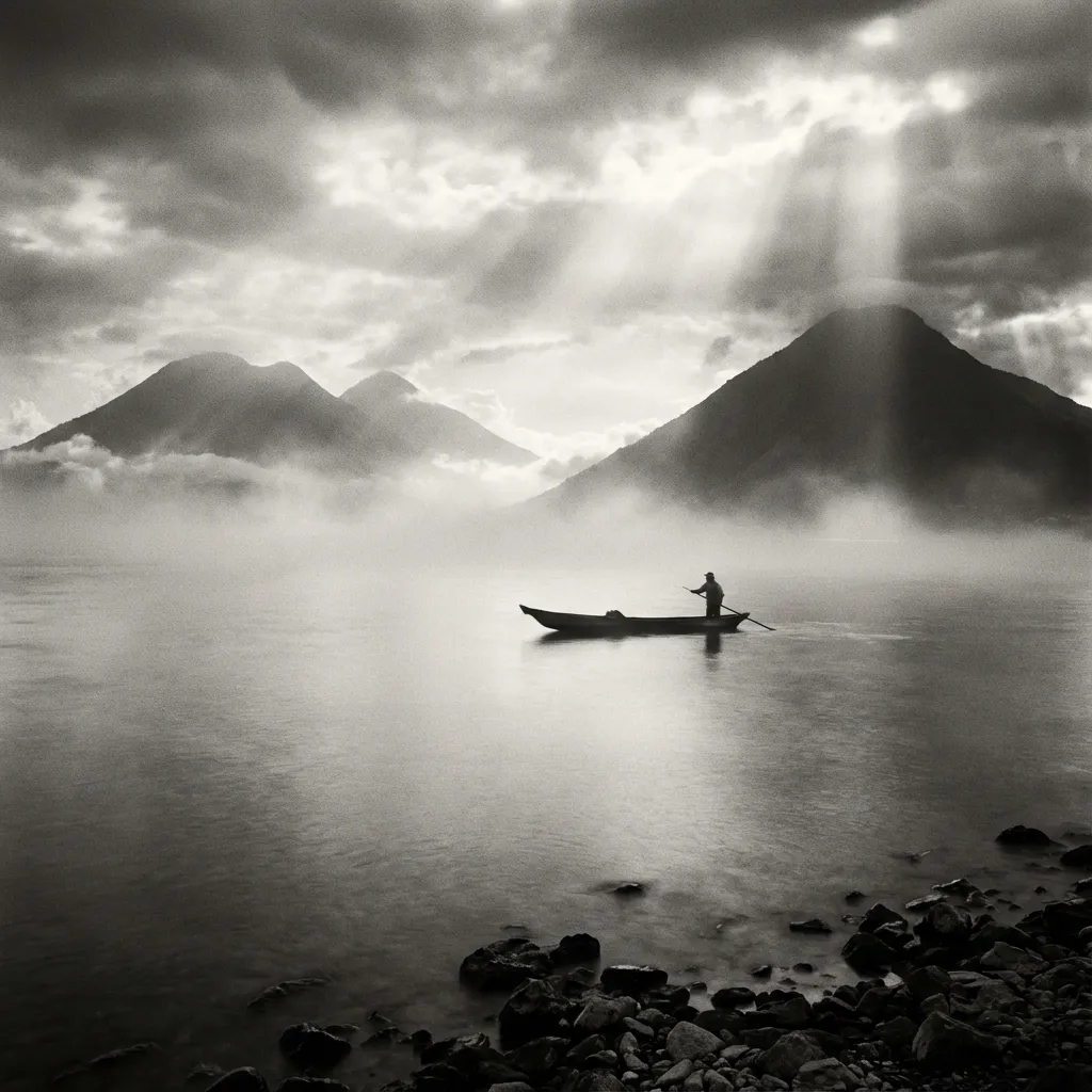 View of Lake Atitlán representing our connection to nature