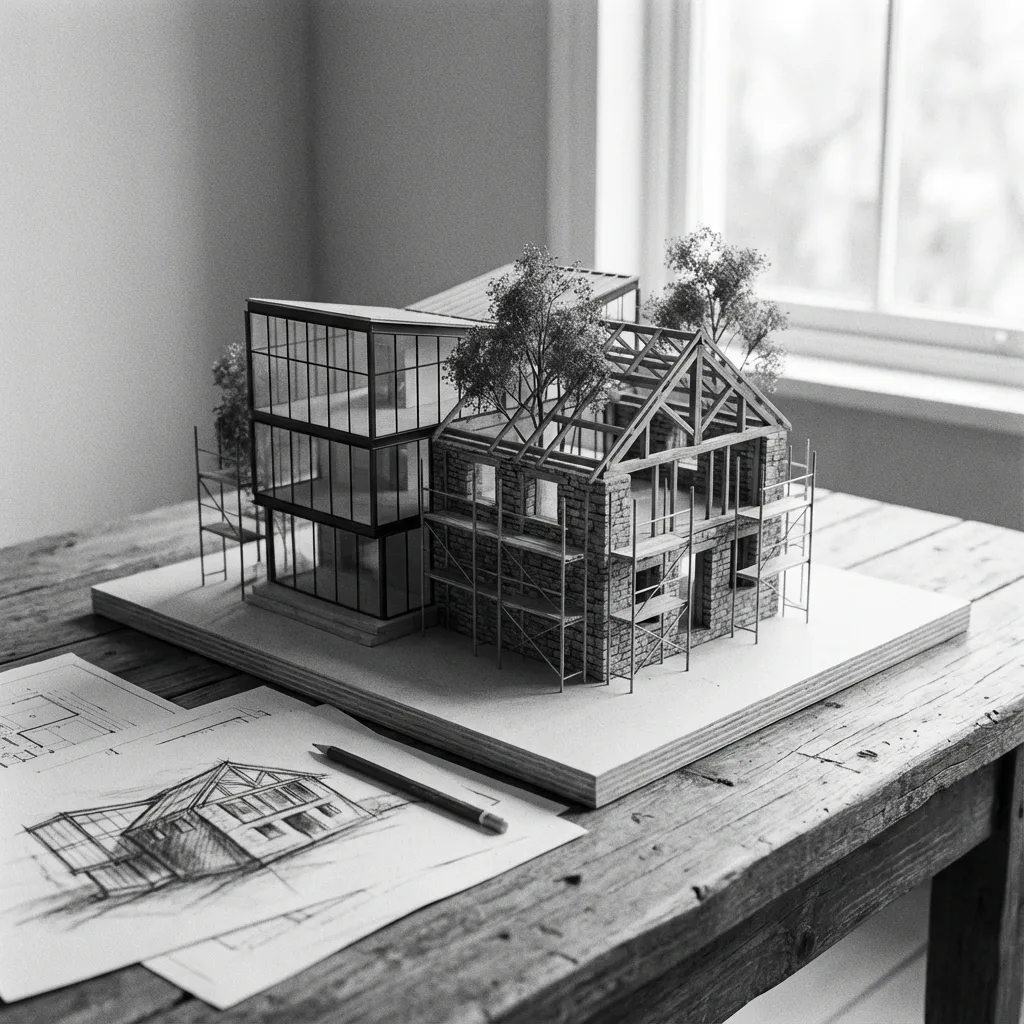 Architectural plans for future expansion