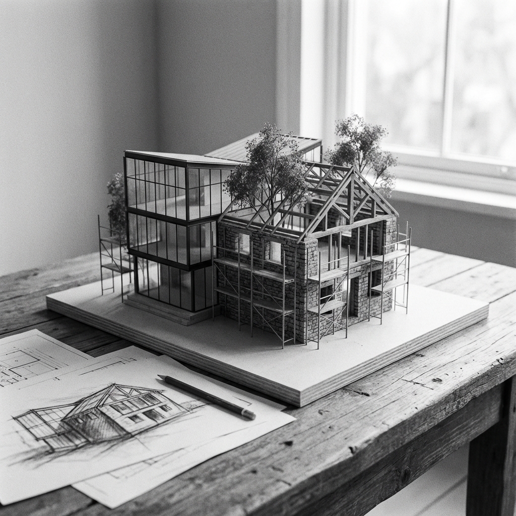 Architectural plans for future expansion