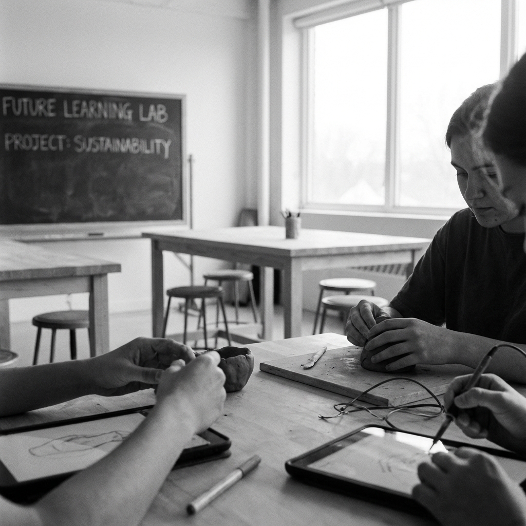 Creative workshop in progress