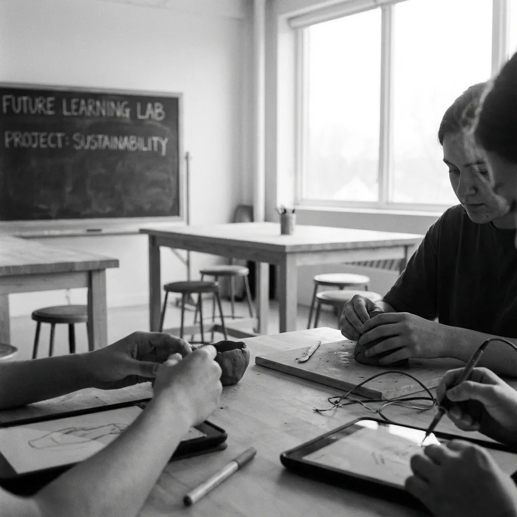 Creative workshop in progress